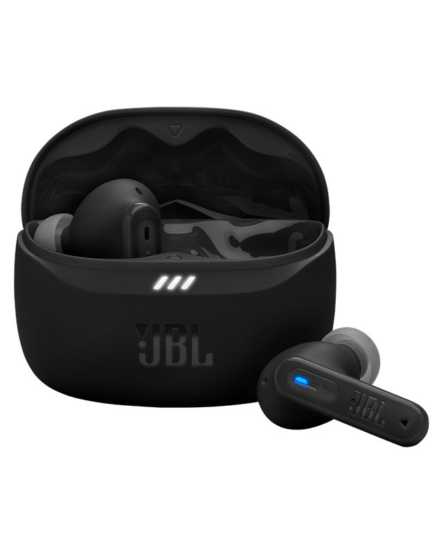 JBL Tune Beam 2 med abonnement - Sort